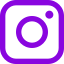 Picto instagram violet